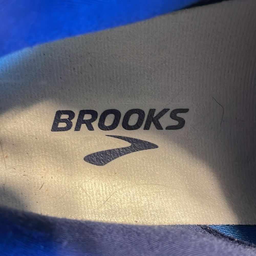 Brooks Glycerin 20 Running Shoes Blue Orange 11 - Picture 7 of 9